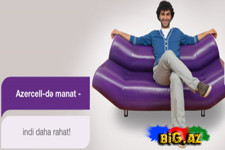 Azercellde manat sistemi