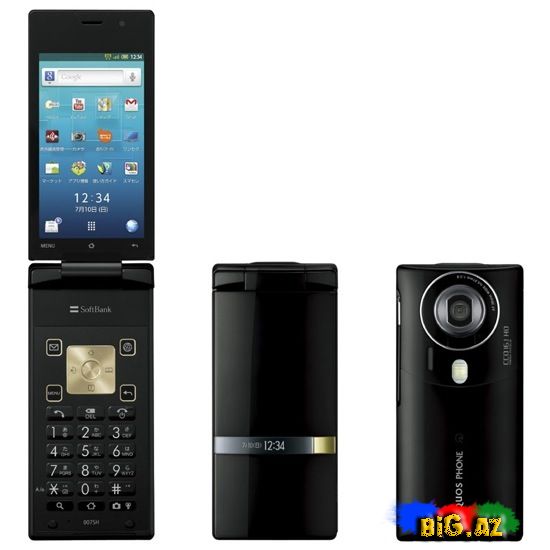 Sharp qatlanan android smartfonu işləyib hazırlanıb