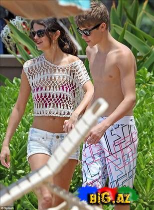 Justin Bieber və sevgilisi Selena Gomez tətildə [Foto]