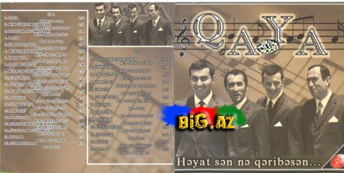 Qaya Qrupu - Həyat Sən Nə Qəribəsən (2 CD) [2005] + Full Cover + CD-Rip