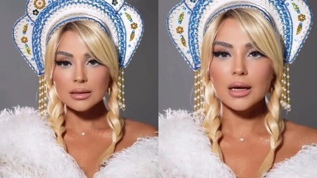 Aparıcı Vüsalə TANINMAZ HALDA - FOTO