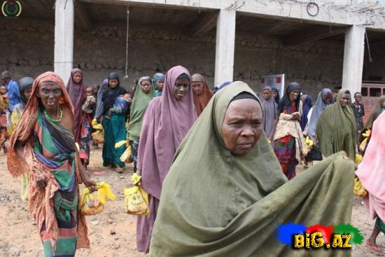 Somalidə müsəlmanların aclıq böhranı [Foto+Video]