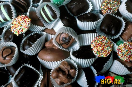 Karobka sokoladlar[Foto]