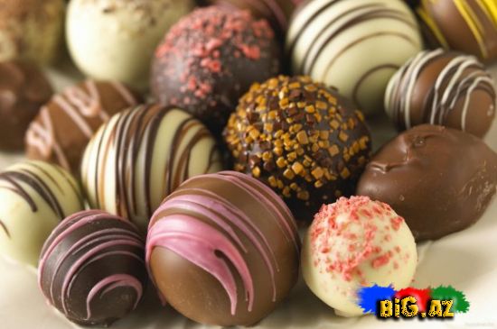Karobka sokoladlar[Foto]