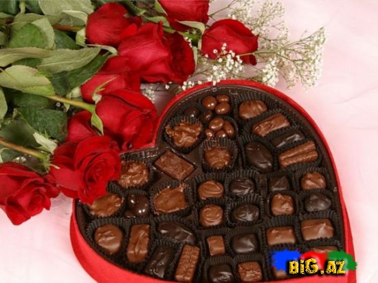 Karobka sokoladlar[Foto]