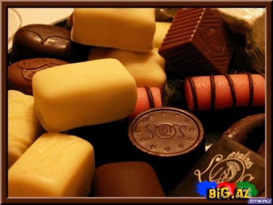 Karobka sokoladlar[Foto]