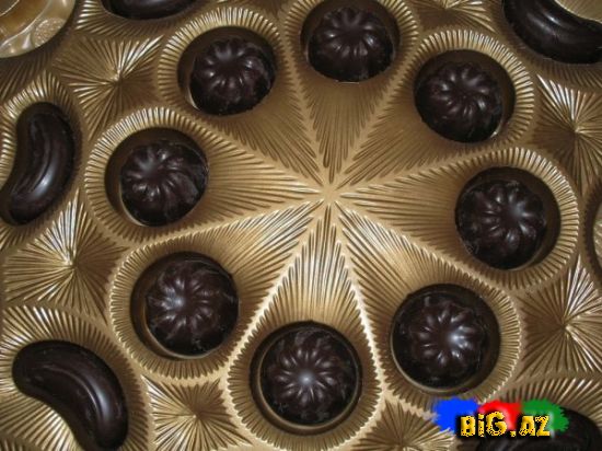 Karobka sokoladlar[Foto]