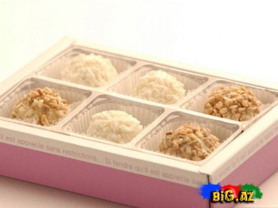 Karobka sokoladlar[Foto]