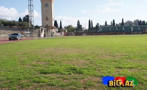 Təmirə dayanmış Tofiq Bəhramov adına Respublika stadionu (Foto)