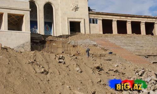 Təmirə dayanmış Tofiq Bəhramov adına Respublika stadionu (Foto)
