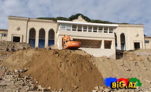 Təmirə dayanmış Tofiq Bəhramov adına Respublika stadionu (Foto)