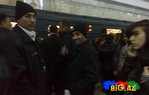 Bakı metrosunda növbəti hadisə (Foto)