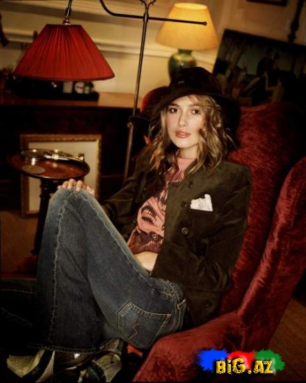 Keira Knightley gözəl siması ilə çoxlu fanat toplayır