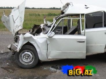 Azərbaycanda ağır yol qəzası baş verib, beş nəfər yaralanıb