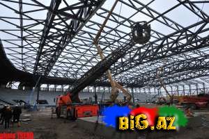 Bakıda Eurovision 2012 nin keçiriləcəyi arena nə vaxt tam hazır olacaq? (Foto)