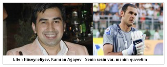 Elton Hüseynəliyev, Kamran Ağayev - Sənin səsin var, mənim qüvvətim 2012 (Video, MP3)