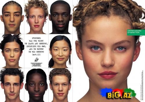 United Colors of Benettondan möhtəşəm reklamlar