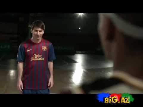 Messi Basketbola da əl atdı!