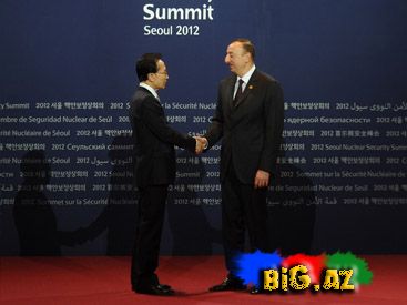 Prezident İlham Əliyev Seulda Nüvə Təhlükəsizliyi Sammitində iştirak edir - FOTO