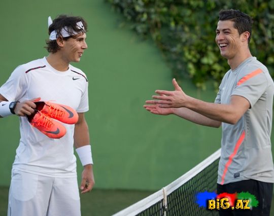 Cristiano Ronaldo vs Rafa Nadal (Foto, Video)