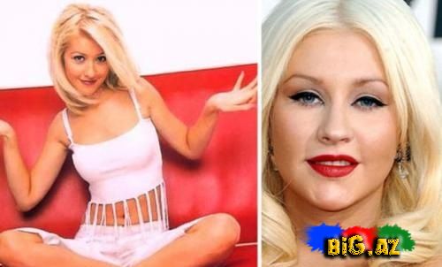 Dünya məşhurların əvvəl ki və indi ki olan foto şəkilləri (Foto)