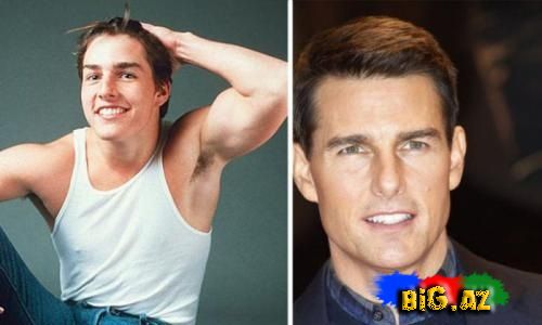 Dünya məşhurların əvvəl ki və indi ki olan foto şəkilləri (Foto)