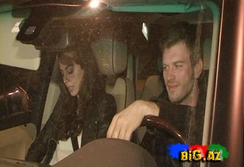 Kıvanç Tatlıtuğ və sevgilisi Azra Akın (Foto)