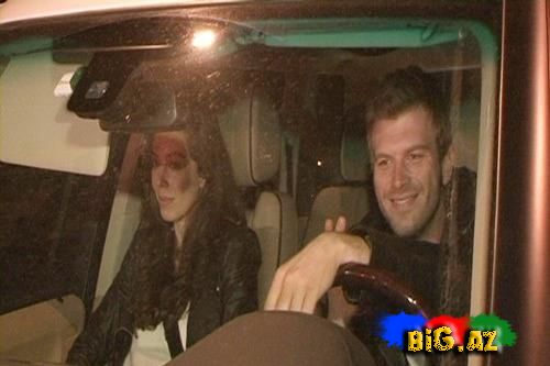 Kıvanç Tatlıtuğ və sevgilisi Azra Akın (Foto)