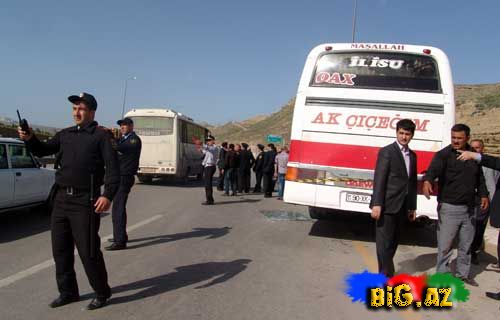 Qax-Bakı avtobusu yük maşını ilə toqquşdu ölən və yaralananlar var (Yenilənib,Foto,Video)