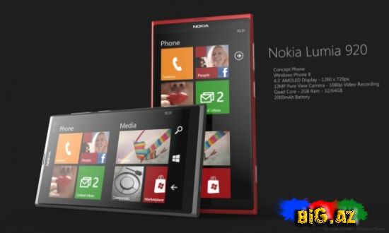 Yeni Nokia Lumia 920 konsepti (FOTOLAR)