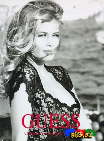 41 yaşındakı məşhur model Claudia Schiffer: