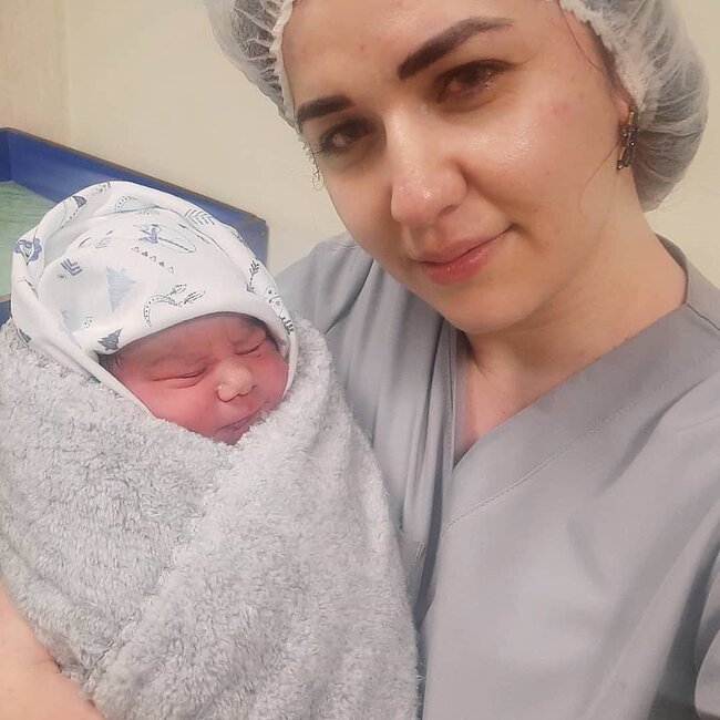 Bu gün şəhid Şahinin oğlu DÜNYAYA GƏLDİ - FOTOLAR