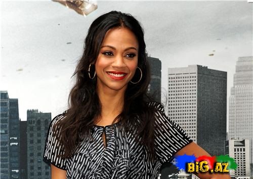 Məhşur Hollywood aktrisası Zoe Saldana (Bioqrafiya, Fotolar)