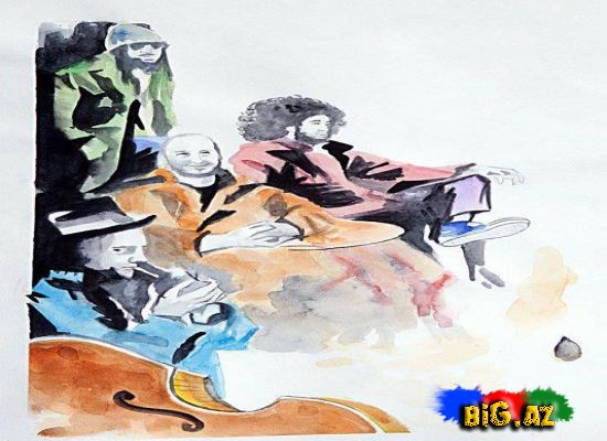 Rəssam - Elşad Əliyev (Elşad Xose) (Fotolar)