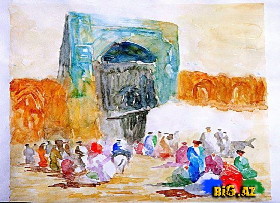 Rəssam - Elşad Əliyev (Elşad Xose) (Fotolar)