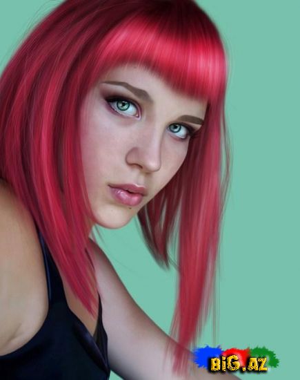 Qrafik dizaynçısı olan Alice Newberry'nin həqiqi dijital şəkillərindən seçmələr (Fotolar)