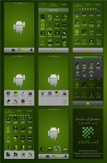 Android temaları (III hissə)