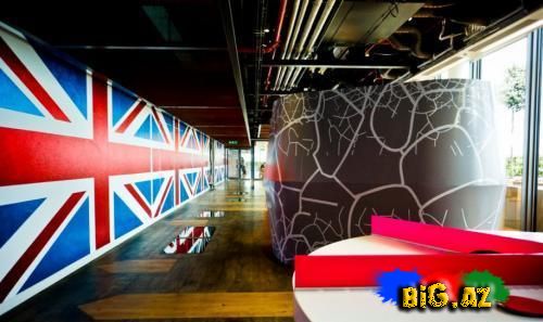 Google-un Londonda yerləşən yeni ofisi (Fotolar)