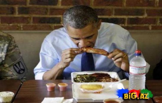 Obama restoranda yeyib-içdi, pulu ödəmədən getdi