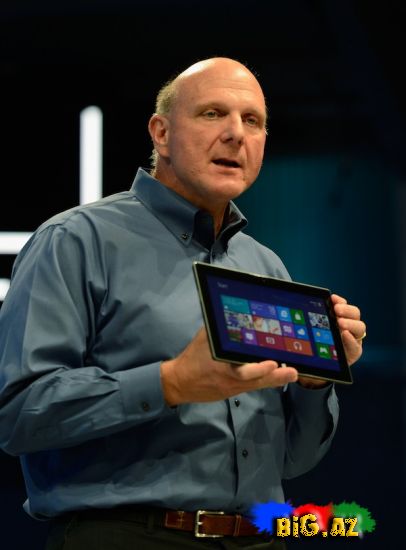 Microsoft şirkəti yeni planşet kompüteri Surface 2.0-ı təqdim edib (Foto, Video)