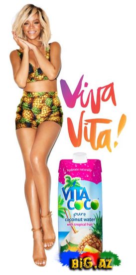 Rihanna Vita Coco reklamında (Fotolar)