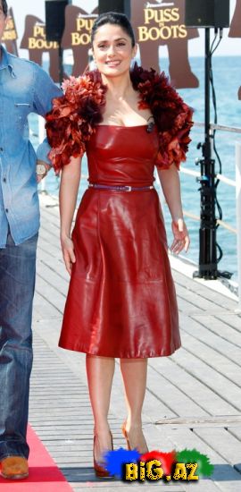 Məhşurlar və onların dəri paltar seçimi (Fotolar)