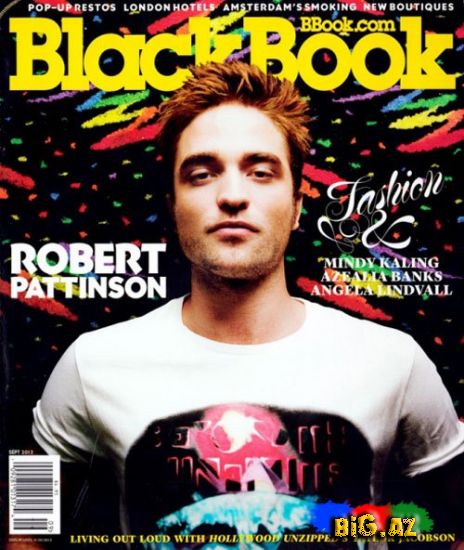 Robert Pattinson BlackBook jurnalında (Fotolar)