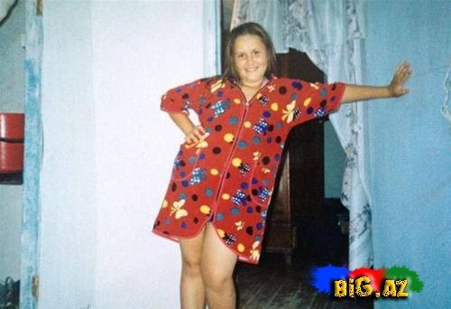 Məktəbli kök qız füsunkar gözəl bir qıza çevrildi (Fotolar)