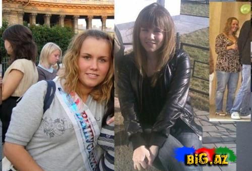 Məktəbli kök qız füsunkar gözəl bir qıza çevrildi (Fotolar)