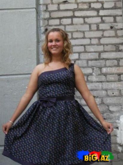 Məktəbli kök qız füsunkar gözəl bir qıza çevrildi (Fotolar)