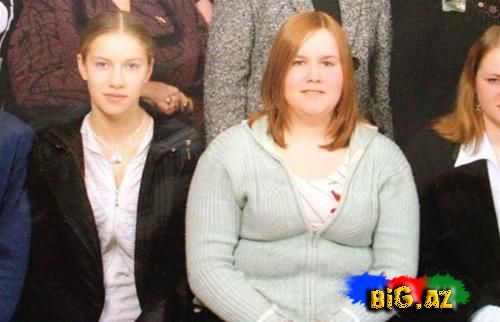 Məktəbli kök qız füsunkar gözəl bir qıza çevrildi (Fotolar)