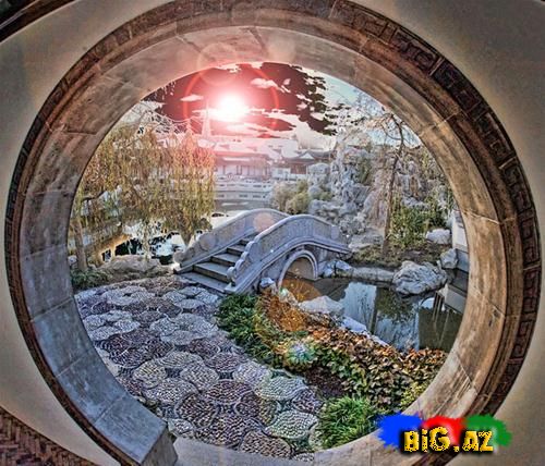 Dünyanın ən gözəl və məşhur çin bağları (Fotolar)