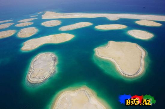 Dubayda süni adaların yaradılması (Fotolar)