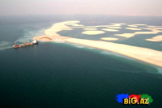 Dubayda süni adaların yaradılması (Fotolar)